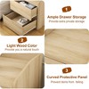 Nightstand with Drawers 15.75"D x 23.62"W x 22.83"H - 2 of 4