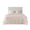 NicBex 3 PCS Reversible Scalloped Edge Comforter Set,Quilt Set with 1 Quilt and 2 Shams,Soft Bed Sheets for All Seasons - 2 of 4