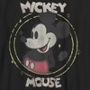 Boy's Disney Mickey Mouse Classic Circle Distressed T-Shirt - image 2 of 4