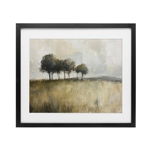Stupell Industries Earthy Woodland Trees Framed Print Under Glass - 1 of 4