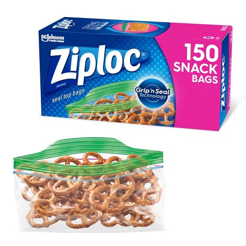 Ziploc Gallon Food Storage Freezer Bags, Grip 'n Seal Technology
