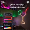 GE CYNC Dynamic Effects Smart LED Full Color Light Strip + Power Supply 16' Indoor: Multicolor Novelty Wall Lights - 2 of 4