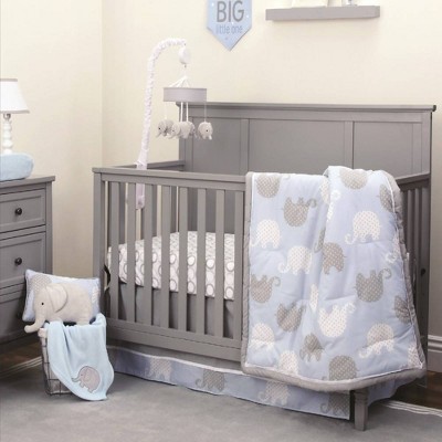 blue and gray nursery