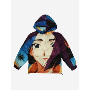 Cowboy Bebop Faye Valentine Long Sleeve Puffer Hoodie - 1 of 3
