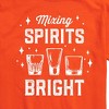 Men's - Instant Message - Christmas Mixing Spirits Bright Short Sleeve Graphic T-Shirt - 2 of 4