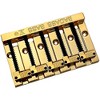 Leo Quan Badass V 5-String Bass Bridge With Grooved Saddles Gold - 2 of 3