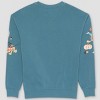 Adult Halloween Mickey & Friends Crewneck Sweatshirt - Blue - 3 of 3