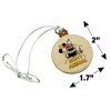 Diary of a Wimpy Kid Party Animal Mini Small Tiny Wood Christmas Tree Holiday Ornament - 4 of 4