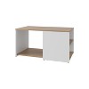 NicBex Coffee Tables for Living Room Modern Rectangle Coffee Table with Spacious Open Shelf and Durable Material, Multicolor - 4 of 4