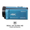 Vivitar 4K Waterproof DV Camera - Blue - 4 of 4