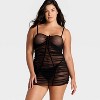 Women's Mesh Lingerie Slip Dress - Auden™ - 4 of 4