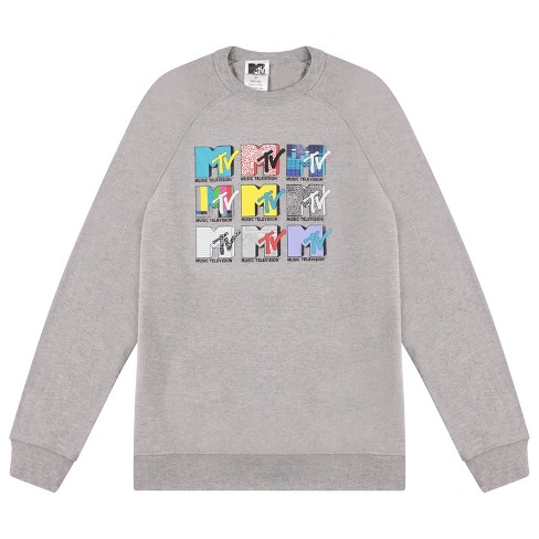 Mtv 90s Classic Hoodie Sweatshirt Mens Mtv Logo Iconic Mtv Crewneck Sweatshirt 80s 90s I Want My Mtv Shirt Target