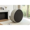 36.8'' Teddy Fabric Modern Lounge Chair Sofa with Solid Wood Frame, Comfy Armrests and One Pillow Included - 4 of 4