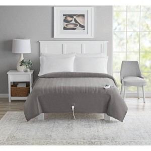 North Star Home Cozy Knit Heated Electric Blanket - 1 of 4