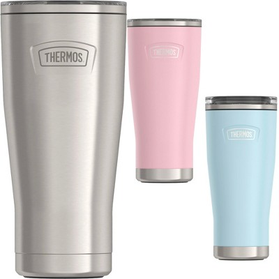 Thermos 24 Oz. Stainless Steel Vacuum Insulated Wide Mouth Tumbler - Black  : Target