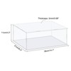 Unique Bargains Acrylic Dustproof Protection Showcase for Collectibles Display 1 Pcs - 2 of 3