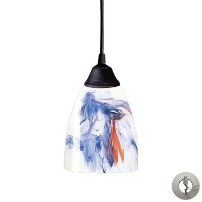 Elk Home Classico 1 - Light Pendant in  Dark Rust