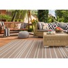 Nimbus Washable Outdoor Rug Tan/Ivory - Linon - 2 of 4