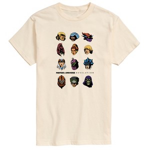 Men's - Masters of the Universe - Revelation Faces Short Sleeve Graphic T-Shirt - 1 of 4
