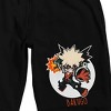 My Hero Academia Bakugo Men's Black Sleep Pajama Shorts - image 2 of 3