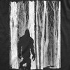 Womens Bigfoot In The Forest T Shirt Funny Sasquatch Outdoors Wild Joke Tee For Ladies - Crazy Dog Women's T Shirt - 2 of 4