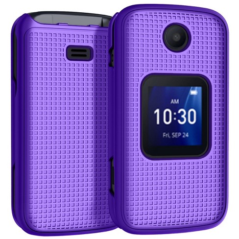 Nakedcellphone Hard Case For Alcatel Go Flip 4, Tcl Flip Pro, Tcl Classic,  Tcl Flip Go - Orange : Target