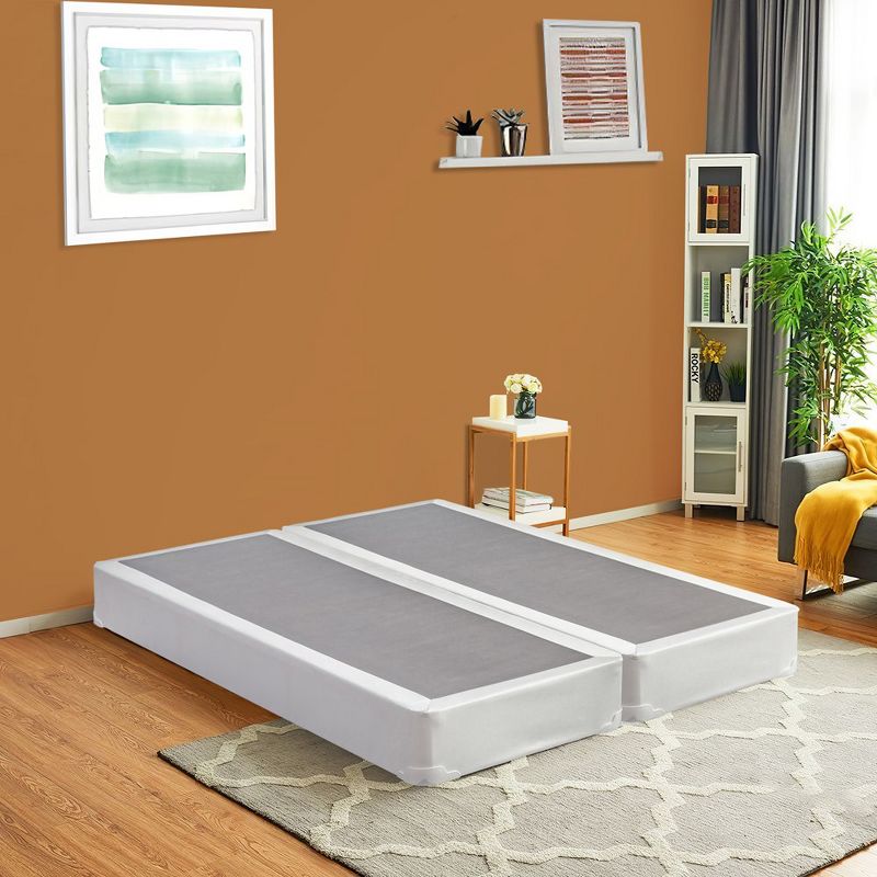 Continental Sleep, 8-Inch Fully Assembled Wood Split Traditional Box Spring/Foundation for Mattress Set,, 3 of 7