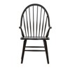 Liberty Furniture,Hearthstone Ridge Windsor Back Arm Chair - Black in Tobacco - 2 of 4
