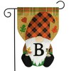 Briarwood Lane Fall Garden Flag 12x18 For Outdoor Fall Gnome Burlap Monogram Letter B For Fall Garden Flag Flags For Outside - 2 of 4