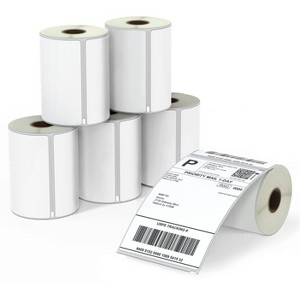 BETCKEY  Compatible  1744907 Strong Permanent Adhesive & Perforated, Compatible with  Labelwriter 4XL Rollo & Zebra Desktop Printers - 1 of 4