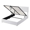 Queen Size Upholstered Platform Bed with a Hydraulic Storage System - 4 of 4