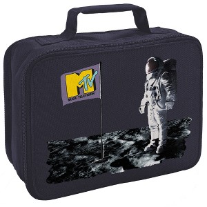 Mtv - Logo Moon Man Insulated Soft Sided Lunch Box - 1 of 4