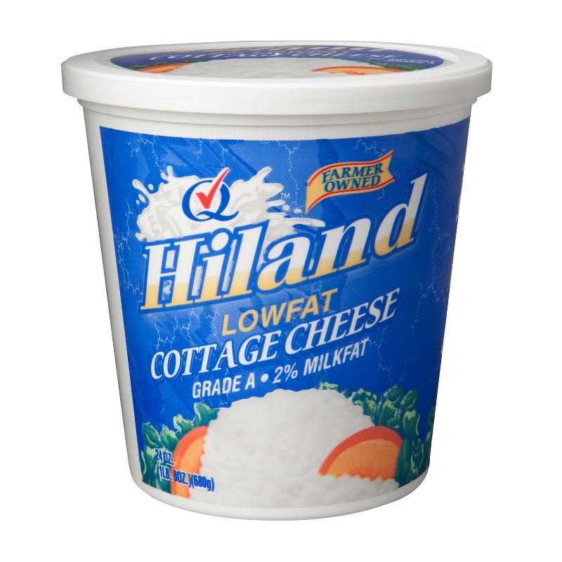 Hiland Low Fat Cottage Cheese - 24oz, 1 of 6