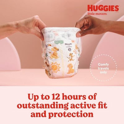 Huggies Pull-Ups Little Mover Baby Diaper - Size 3 - 136ct