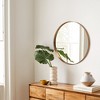 Dovelina Round Mirror Metal Framed Decorative Wall Mirror - 2 of 4