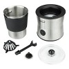 Brentwood 15 Ounce Cordless Electric Milk Frother, Warmer, and Hot Chocolate Maker in Stainless Steel - 2 of 4