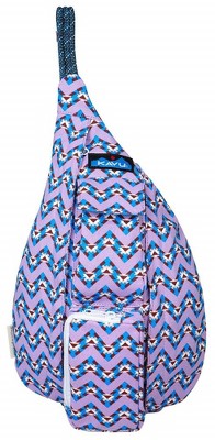 Kavu Mini Rope Bag Cotton Crossbody Sling - Jewel Chevron : Target