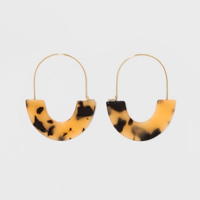 Target 2025 tortoise earrings