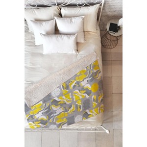 Marta Barragan Camarasa Shapes Mosaic Modern 51 Sherpa Fleece Blanket - Deny Designs - 1 of 2