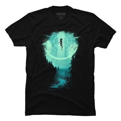 Men's Design By Humans An Unwanted Visitor By DBHOriginals T-Shirt