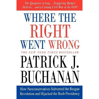 Where the Right Went Wrong - by  Patrick J Buchanan (Paperback)