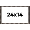 PosterPalooza | Deco Black Picture Frame - UV Acrylic, Backing Board, Hanging Hardware Included - 2 of 4