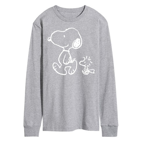 Men's - Peanuts -  Long Sleeve Graphic T-Shirt - image 1 of 4