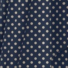 navy khaki polka dot