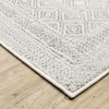 Oriental Weavers Montecito 094W8 White/ Grey Indoor Area Rug - 5'3" x 7'6" - 2 of 4