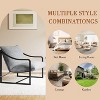 Modern Accent Chair, Heavy Duty Metal Frame Reading Chair with Armrest and Soft Foam - 4 of 4