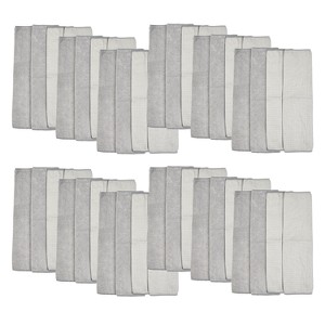 Trio Home All Purpose Microfiber Waffle Towels, Reusable, Washable, Lint Free, Kitchen, Bathroom, Car, RV, Window, Cleaning, Dusting - 16"x19" - 1 of 4