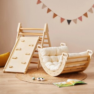 Tiny Land® 7-in-1 Montessori Climbing Set with Play Pad - 1 of 4