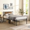 ALEXOUN Metal Bed Frame Heavy Duty Platform Bed,with Wooden Headboard & 12 inch Under Bed Storage,Black Metal Frame,No Box Spring Needed - 4 of 4