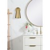 Elegant Lighting Halycon 5 Inch Wall Sconce in Satin Gold - 2 of 4